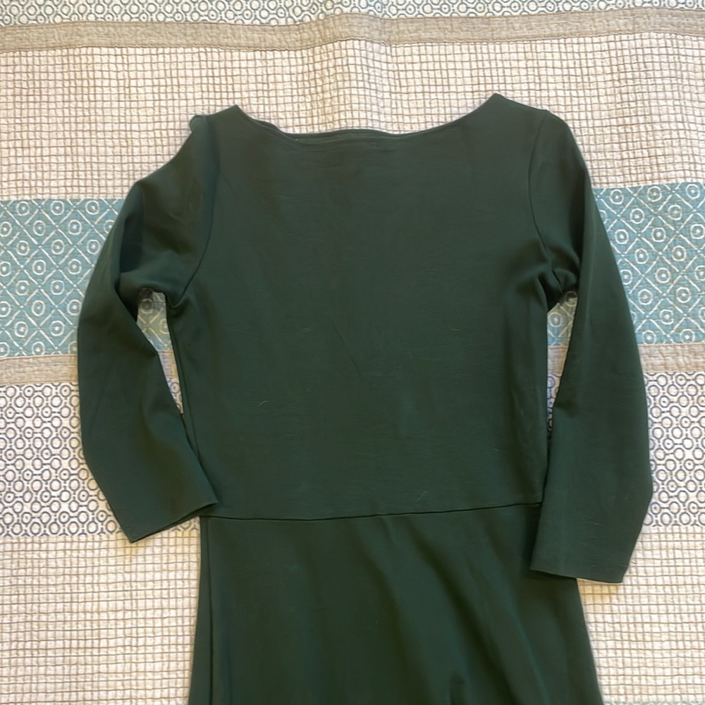 Green Cotton Dress S